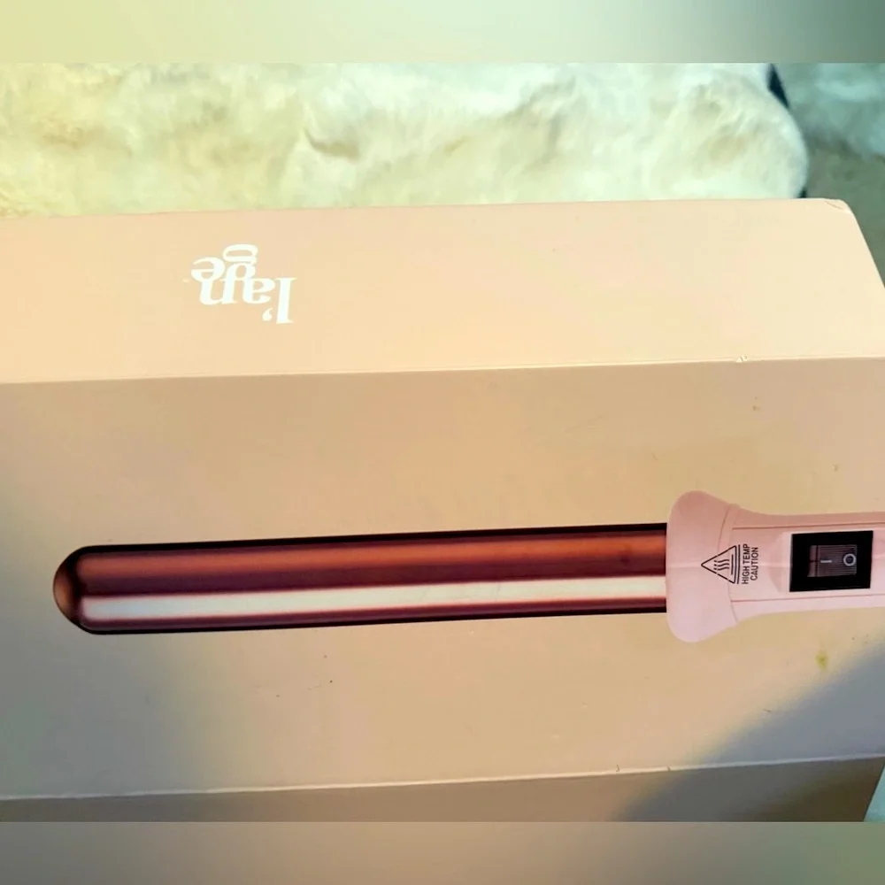 Lange 25mm Curling Wand in Rose Gold and Blush